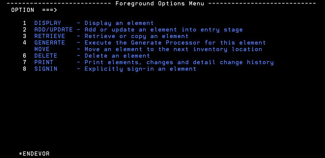 Endevor Tutorial - Add Element - Aprenda COBOL